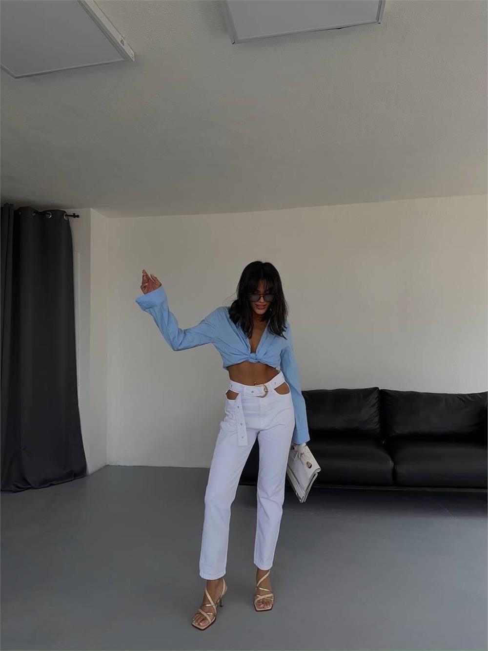 KOT PANTOLON - Beyaz