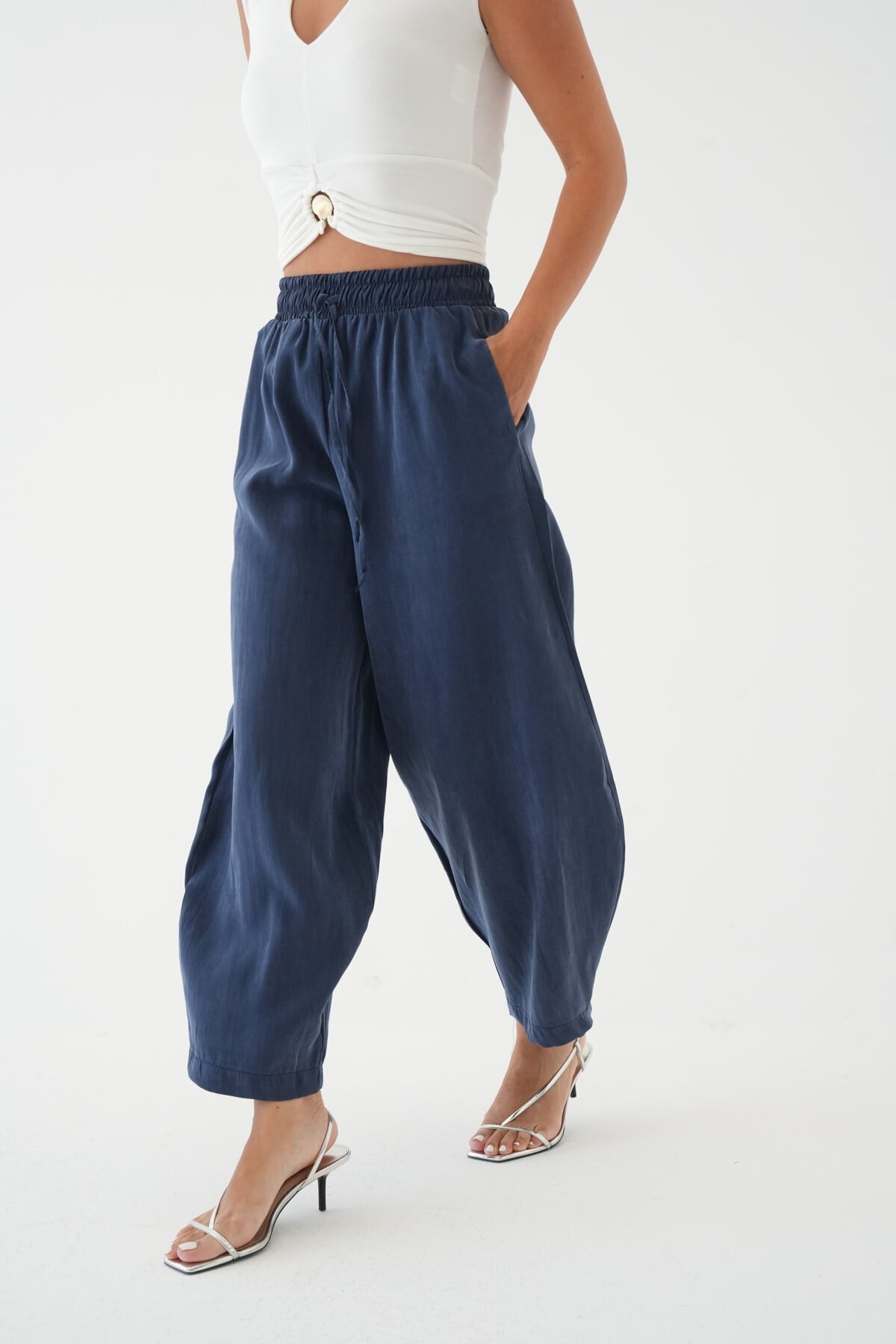 Lacivert Balon PANTOLON 802