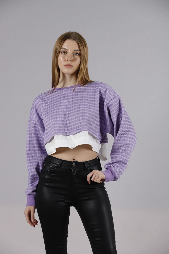 F Crop Toptan Bluz