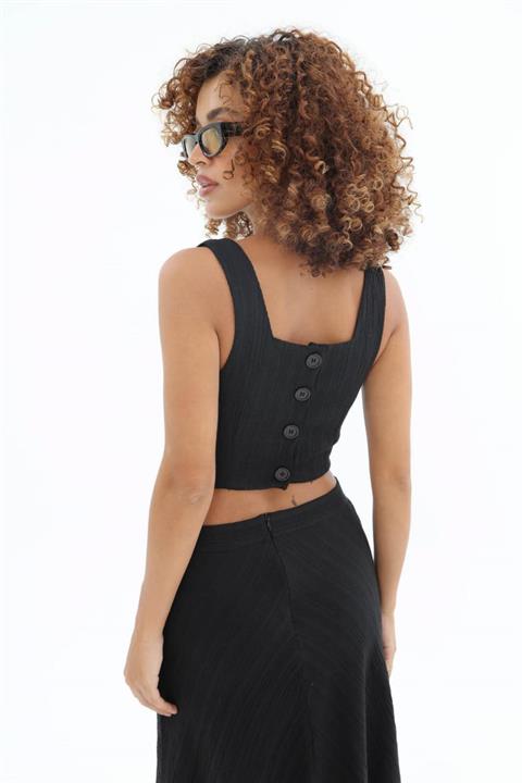 Loanna Keten Crop Takım 9592-08