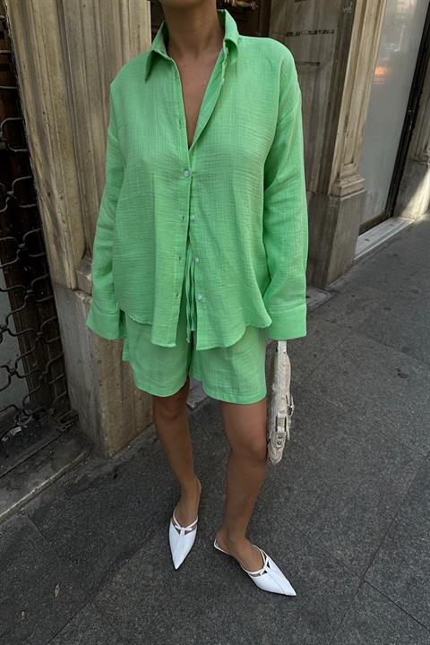 Lorena Müslin Şort Takım 9717-08