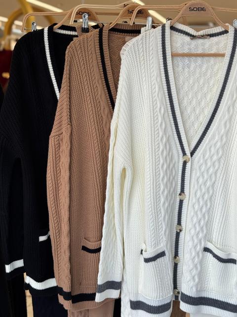 Lunadel Triko Hırka Pantolon Takım 9974