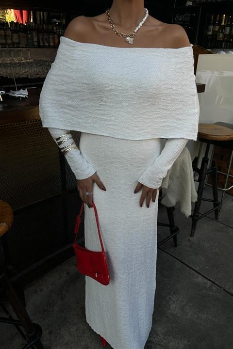 Madonna Yaka Premimum Elbise 2828