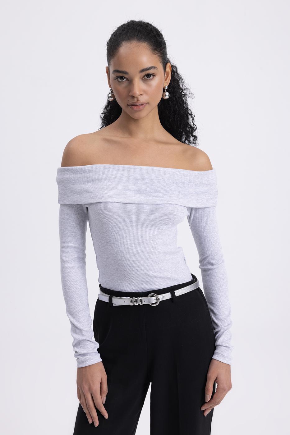 Madonna Collar Top