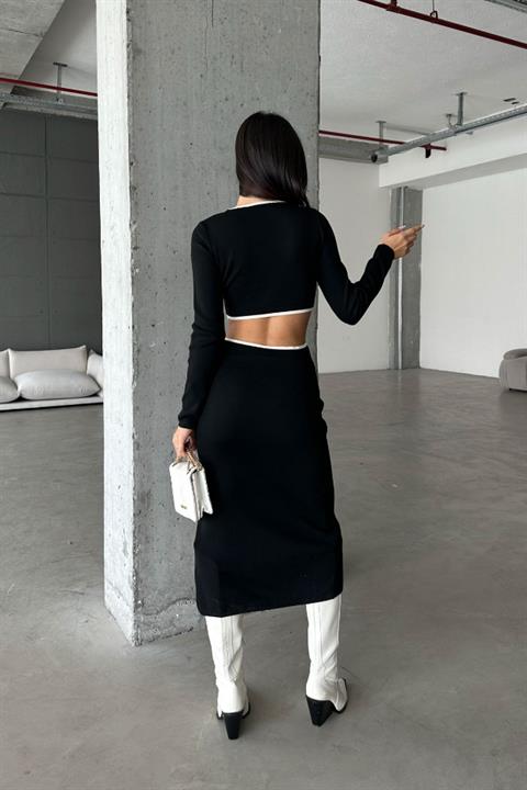 Maggie Biyeli Cut Out Elbise 2594 -01