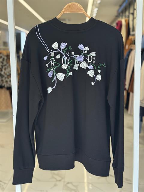 Marison Çiçek Nakışlı Sweatshirt 8050 -08