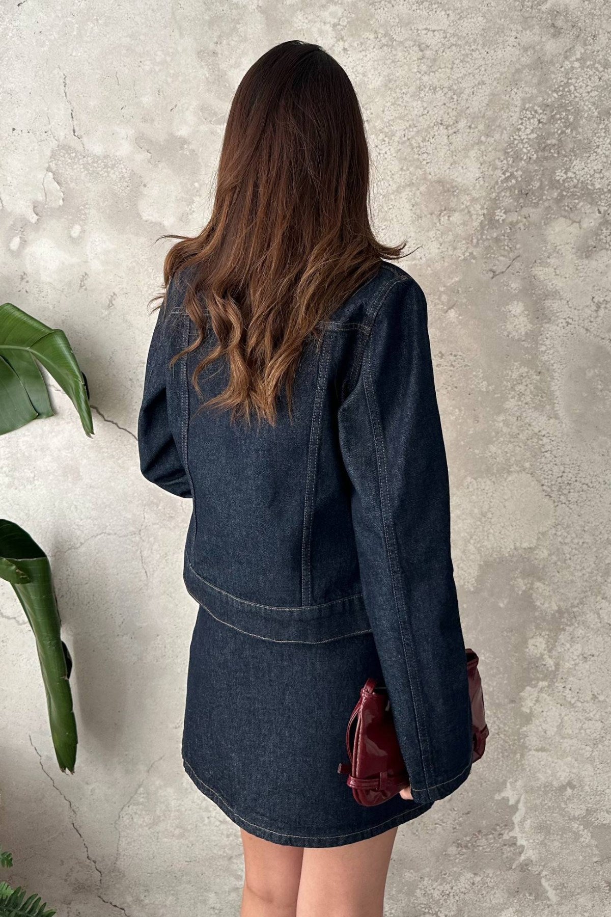 Mavi Denim İkili Takım