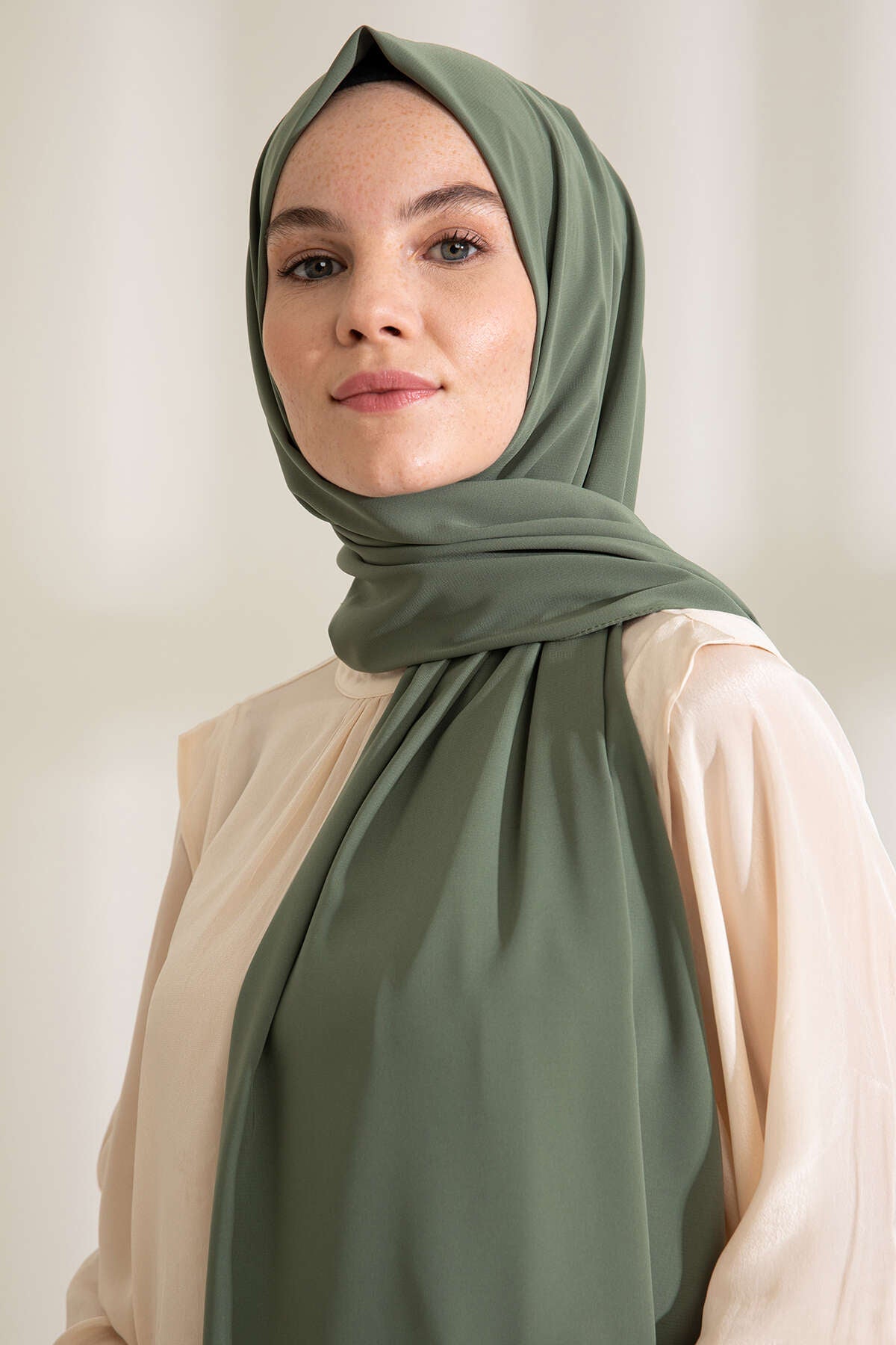 Medine İpeği Şal - Kamuflaj