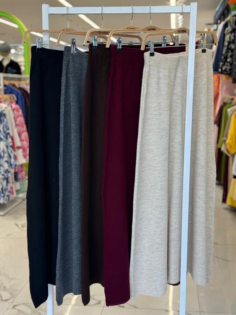 Midi Etekli Triko Takım 10231