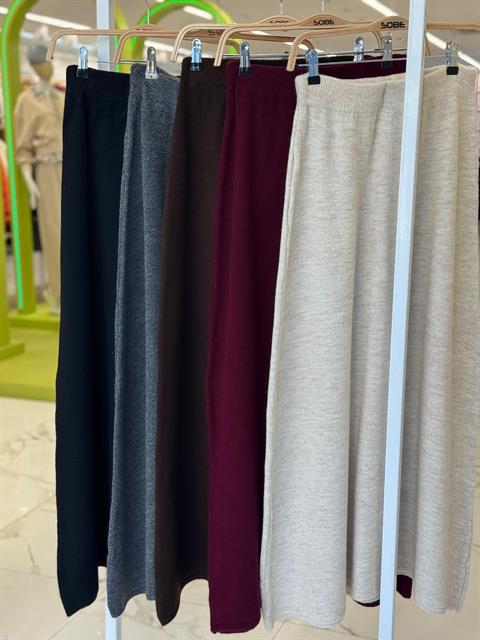 Midi Etekli Triko Takım 10231