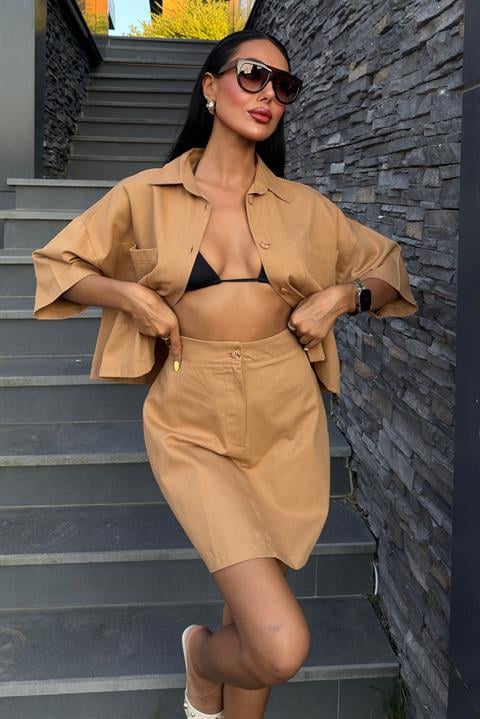 Naomi Gabardin Etek Takım 9740-08