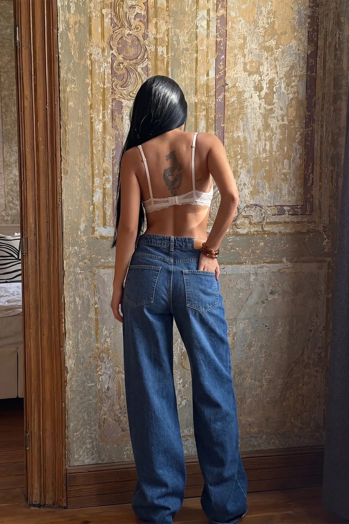Navy Erosa Jean