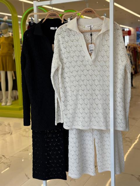 Nolan Regular Ajurlu Pantolon Takım 9885
