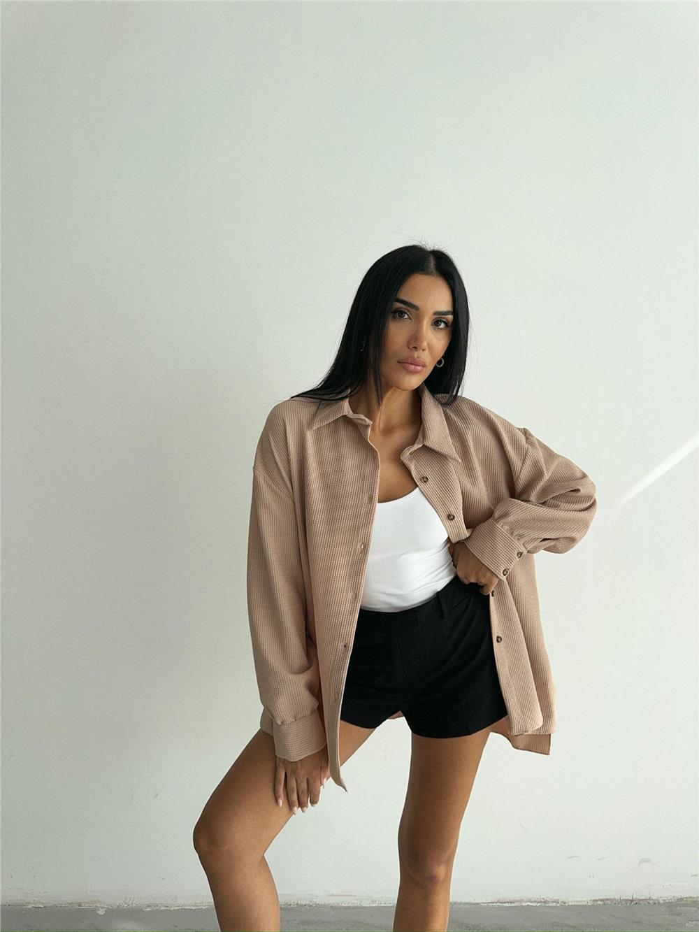 OTTOMAN GÖMLEK - Bej