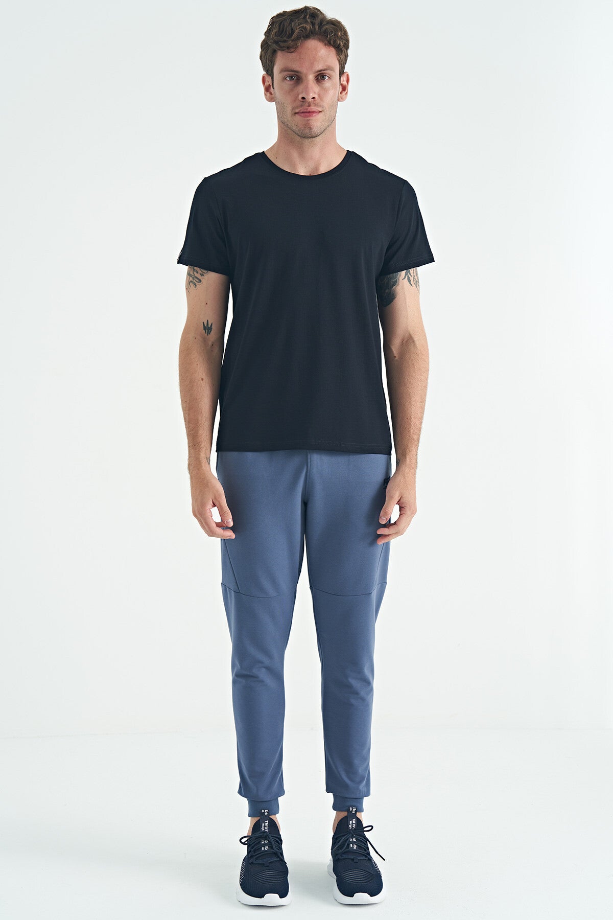 Calvin Lacivert Basic Erkek T-Shirt - 88245