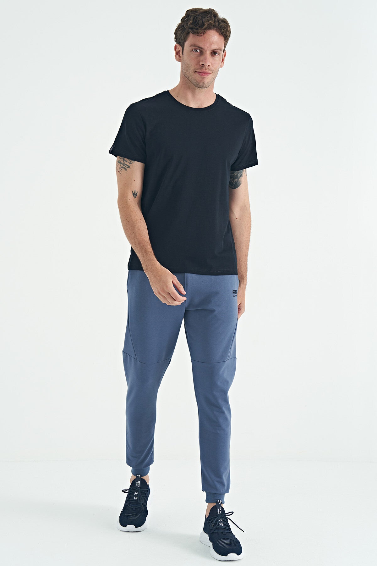 Calvin Lacivert Basic Erkek T-Shirt - 88245