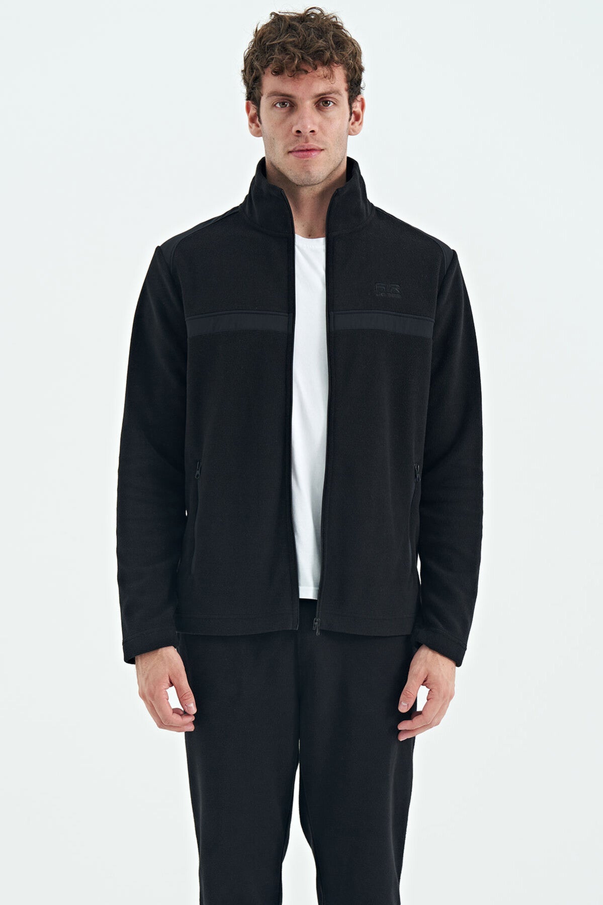 Doyle Siyah Erkek Polar Eşofman Takım - 85225