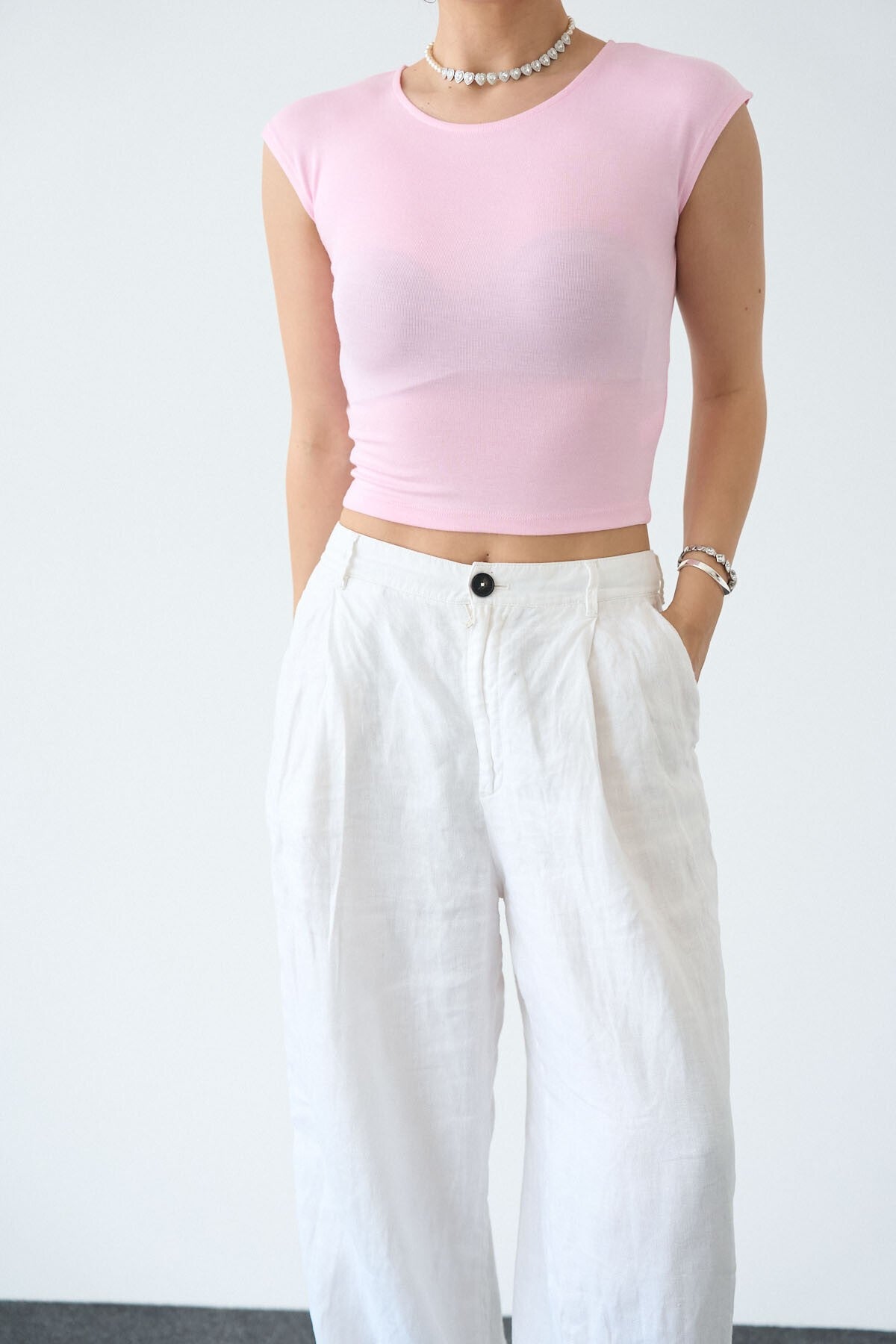 Pembe Kolsuz Body 1017