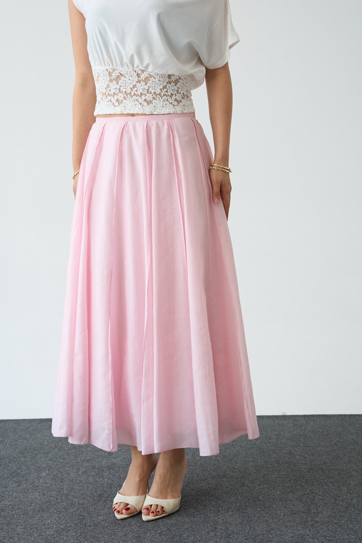 Pembe TENCEL ETEK
