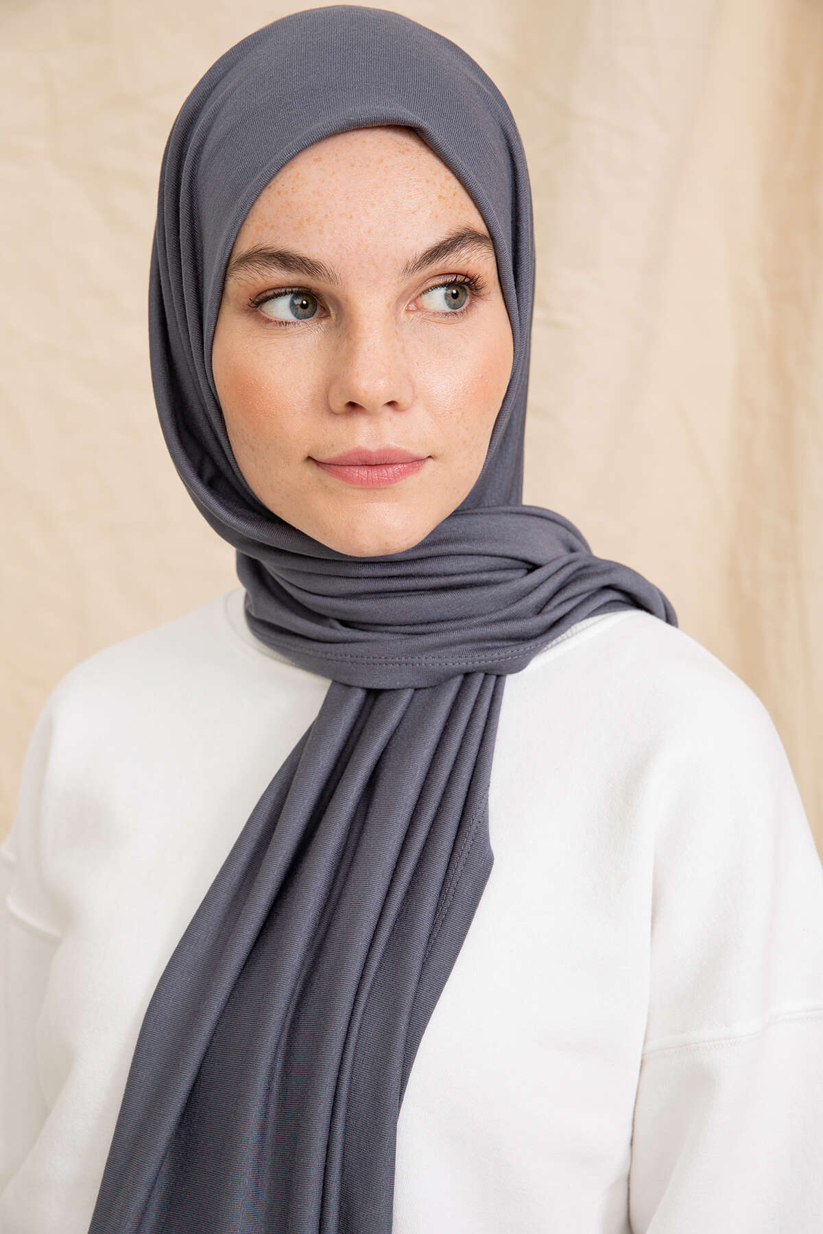 Penye Şal - Antrasit