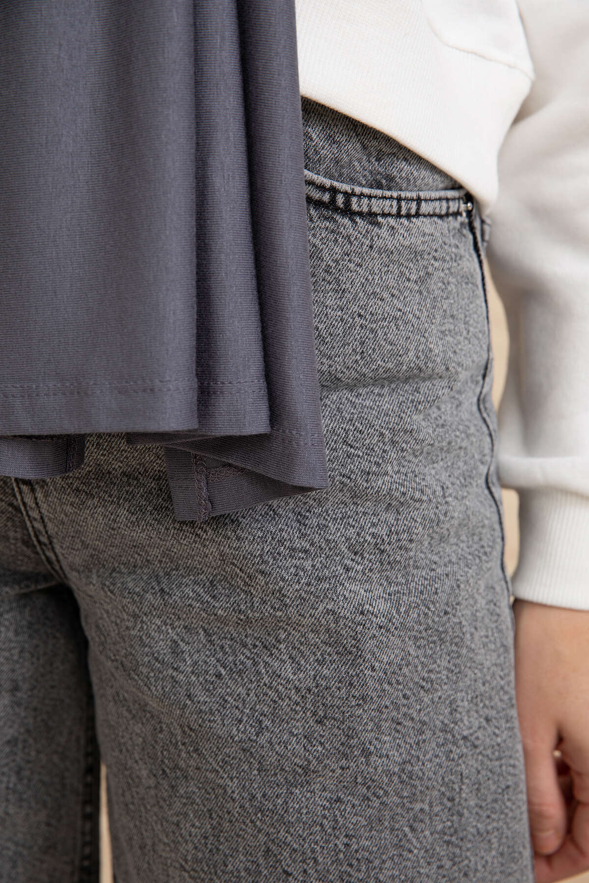 Penye Şal - Antrasit