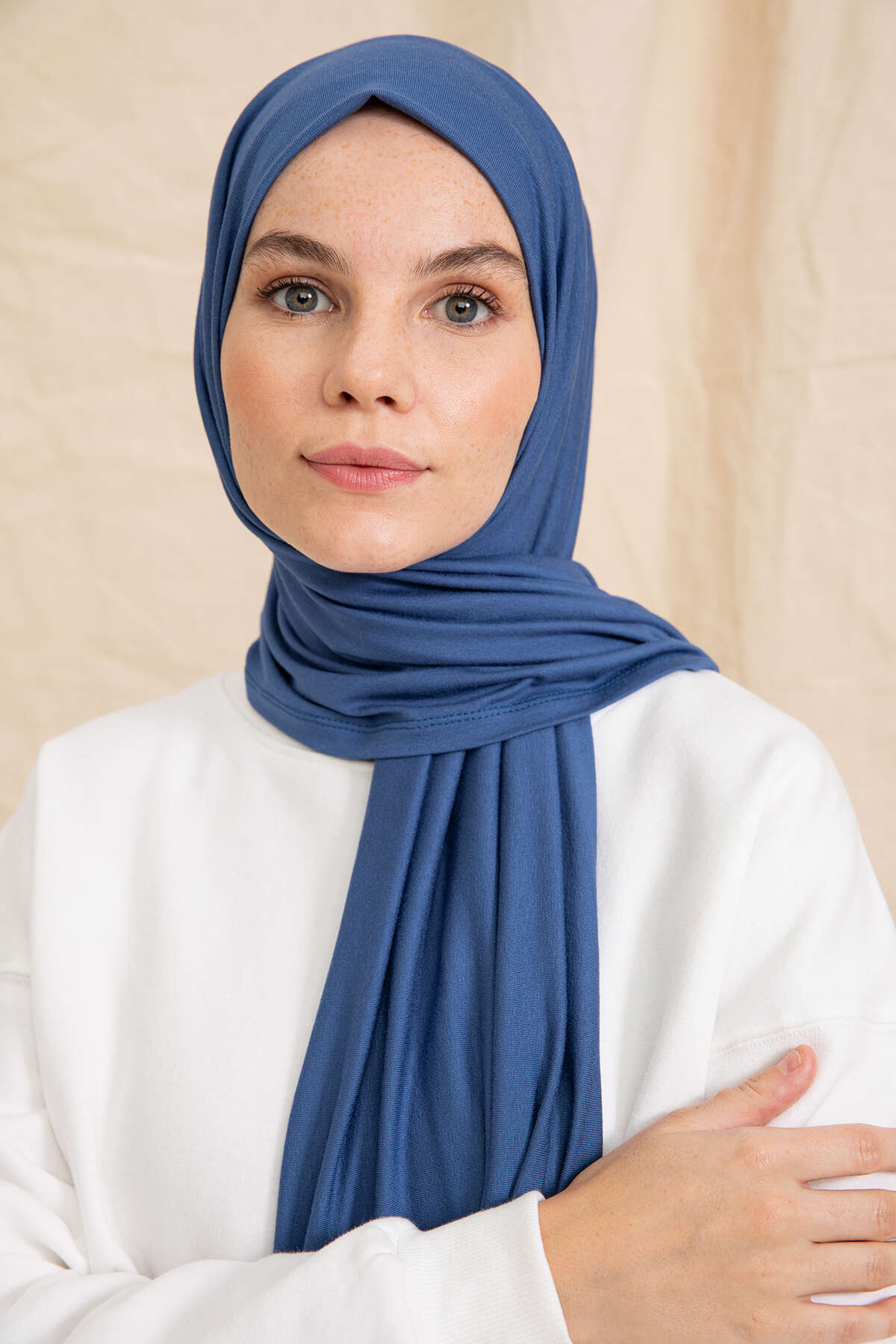 Penye Şal - İndigo