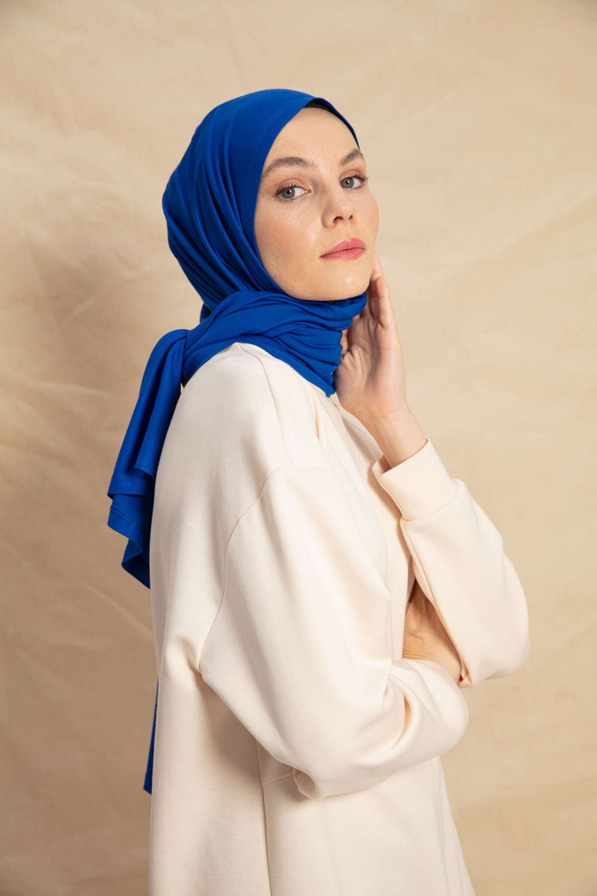 Penye Şal - Saks
