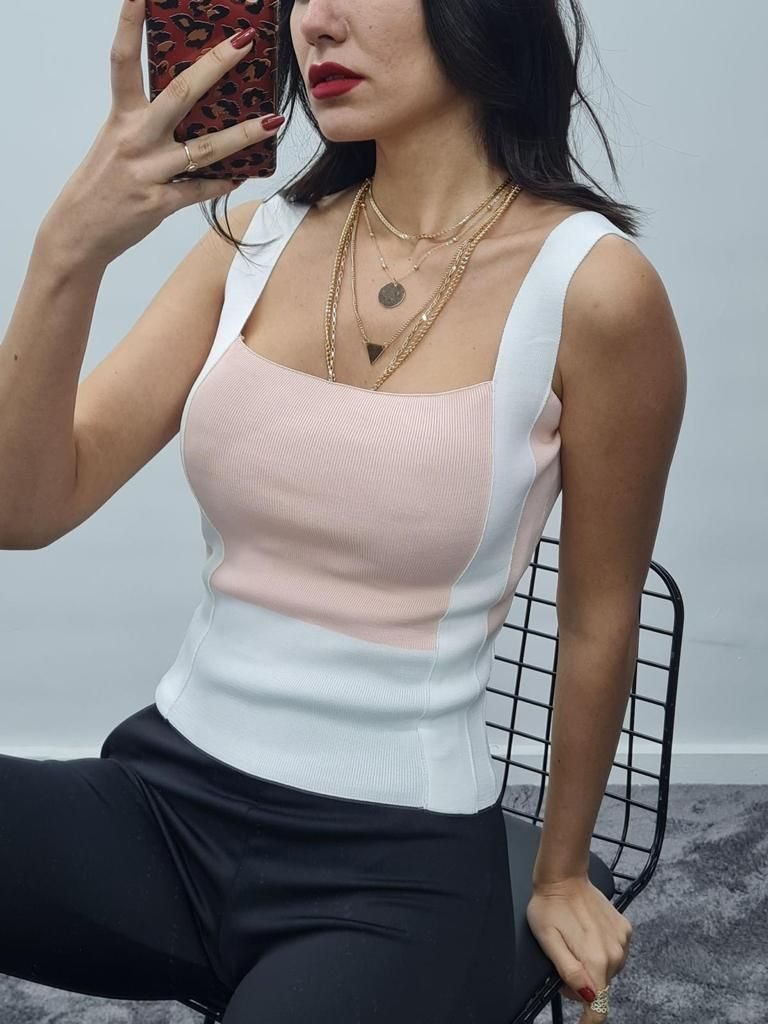 Kalın Askılı Crop