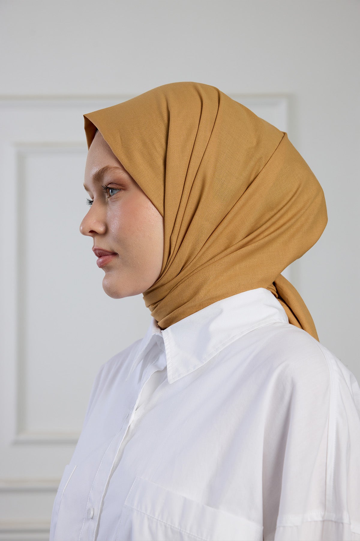 Pure Pamuk Şal - Camel