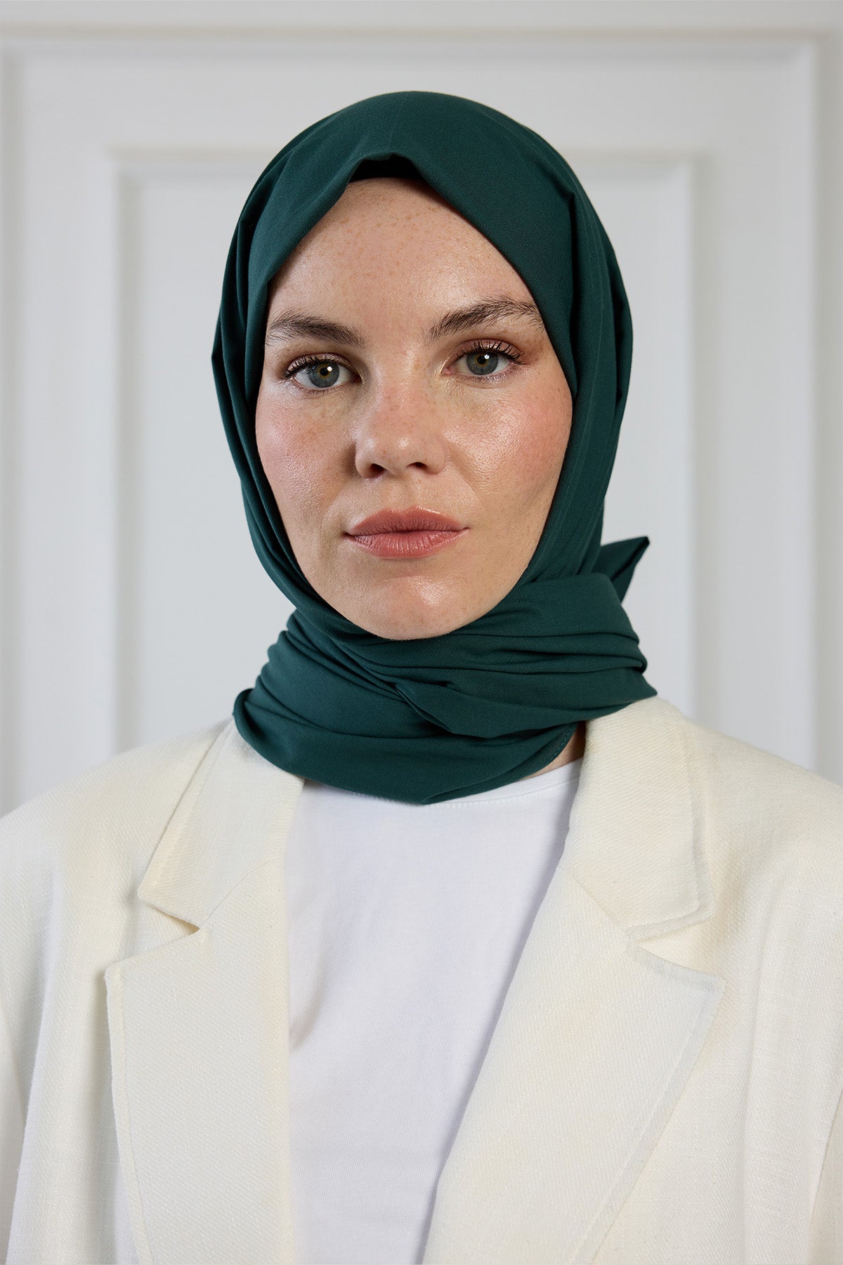 Pure Pamuk Şal - Orman Yeşili