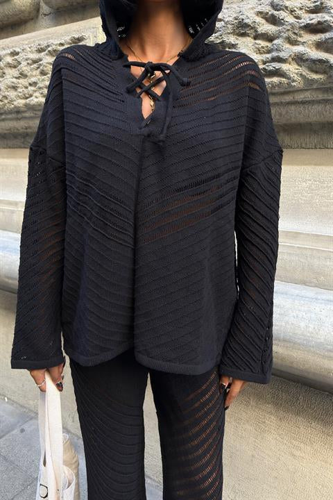 Robin Ajurlu Kapşon Detay Takım 9889