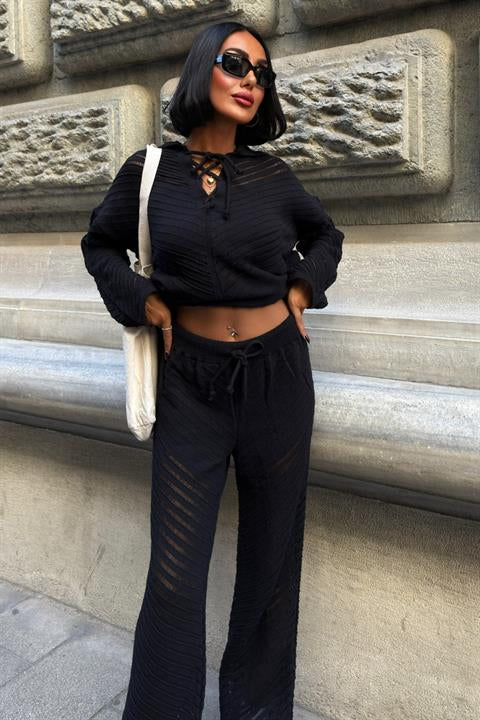 Robin Ajurlu Kapşon Detay Takım 9889