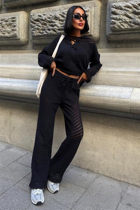 Robin Ajurlu Kapşon Detay Takım 9889