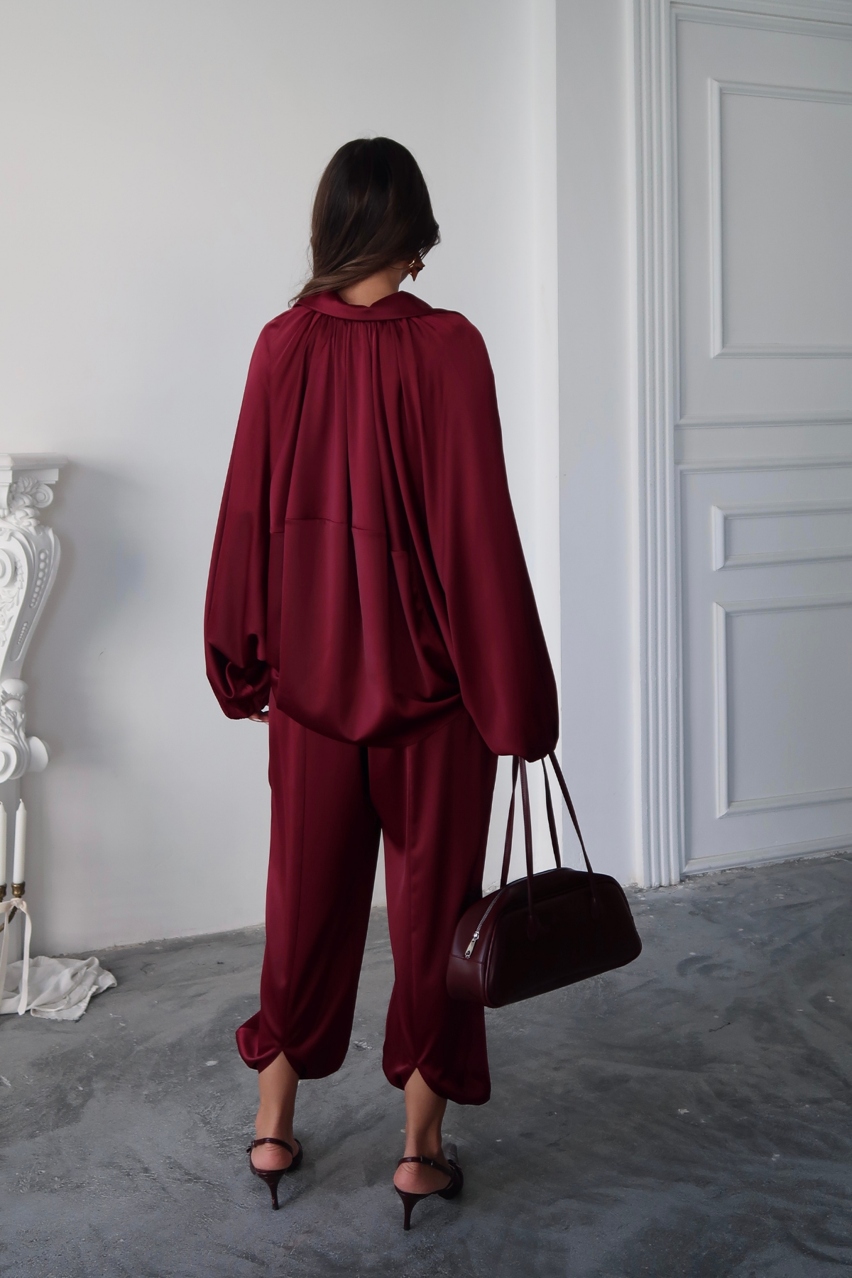 SATEN BOMBER - Bordo