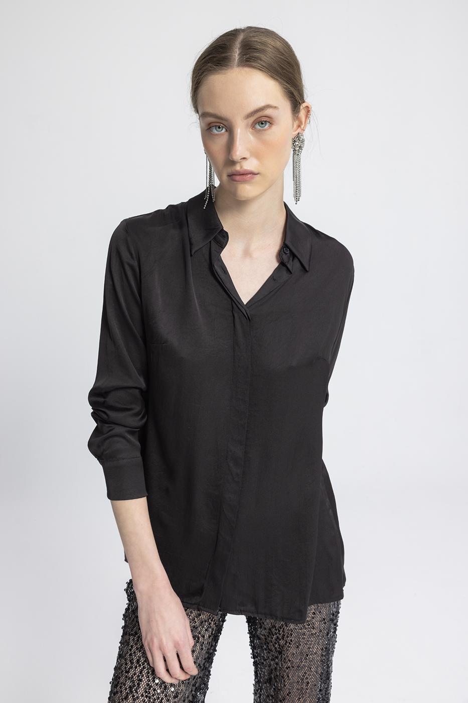 Satin Regular Shirt