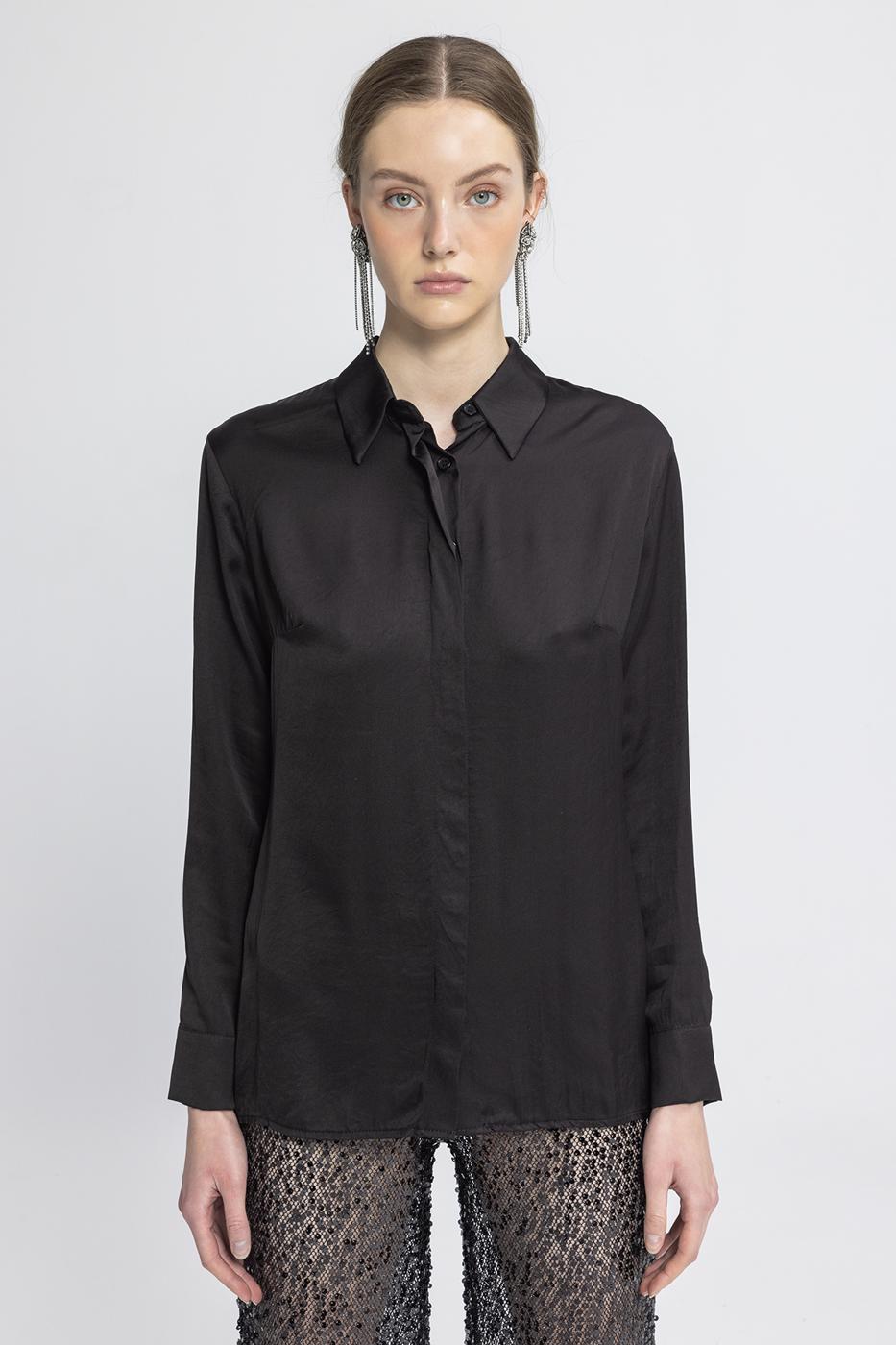 Satin Regular Shirt