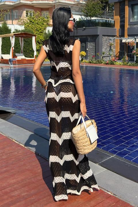 Shayna Ajurlu Crop Takım 9825