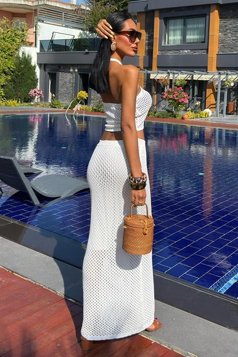 Sidney Kroşe Crop Takım 9843