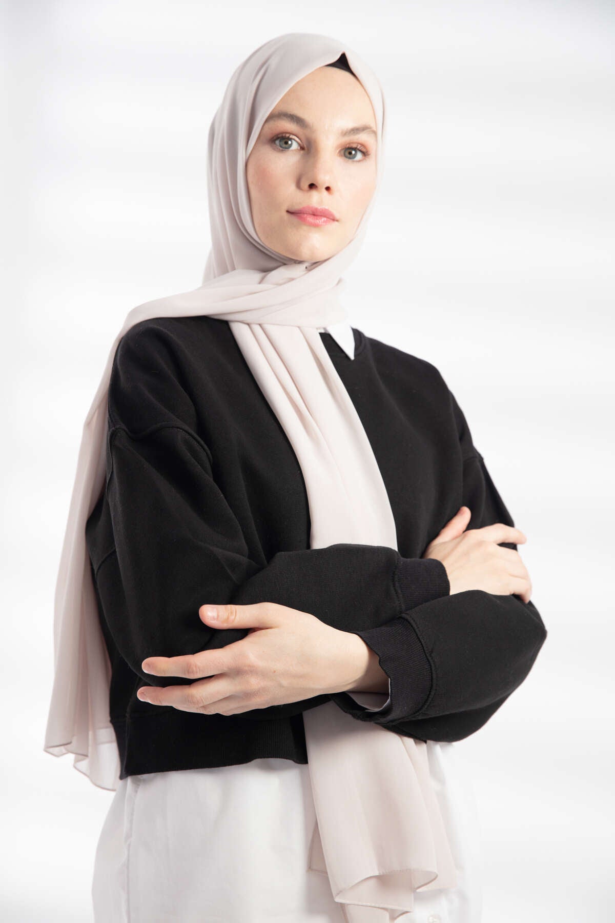 Şifon Şal - Taş