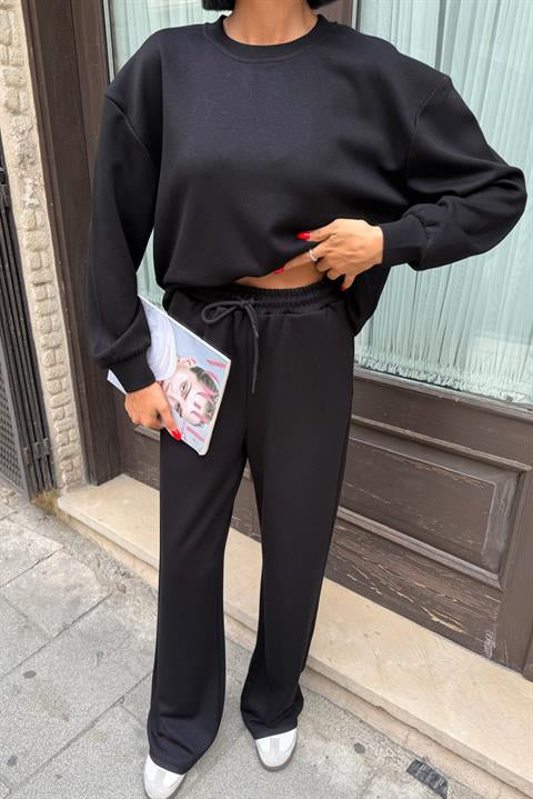 Sırtı Aksesuar Dekolteli Modal Takım 10253