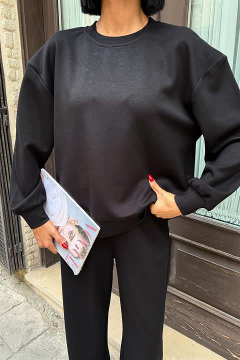 Sırtı Aksesuar Dekolteli Modal Takım 10253