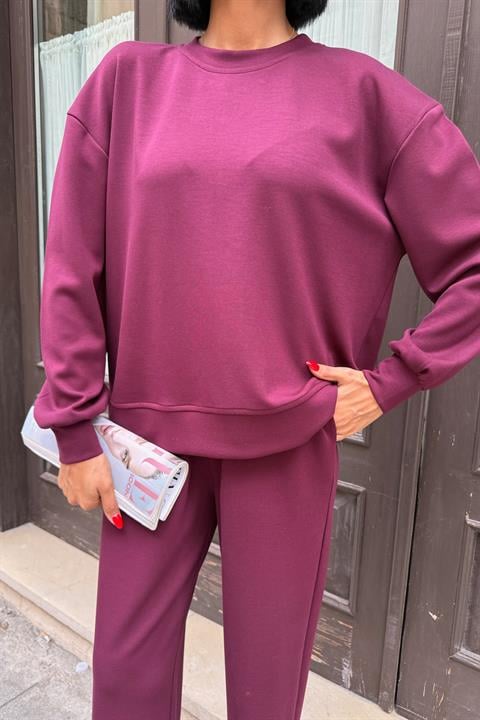 Sırtı Aksesuar Dekolteli Modal Takım 10253