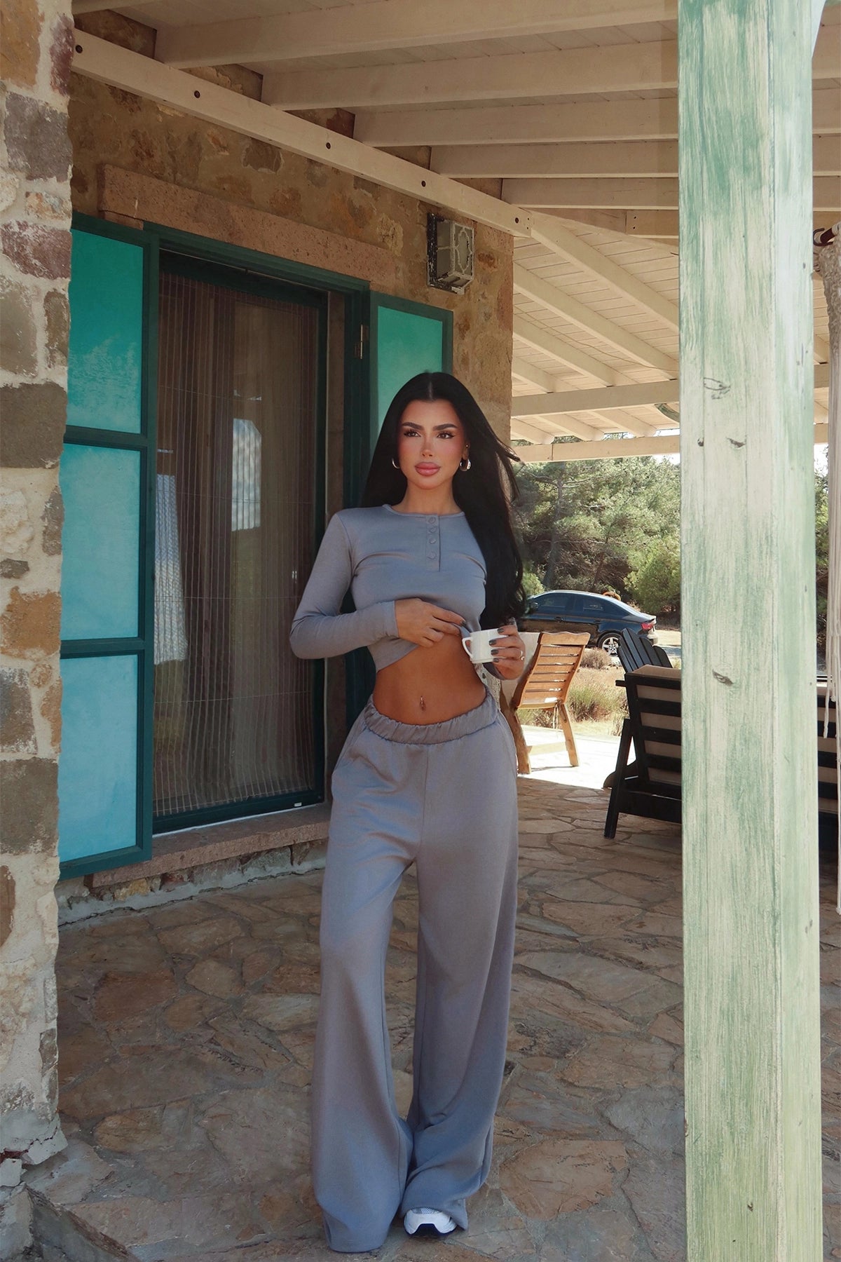 Smoked Rapha Top and Bottom Set