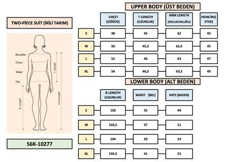 Taş Detaylı Ceket Pantolon Denim Takım 10277