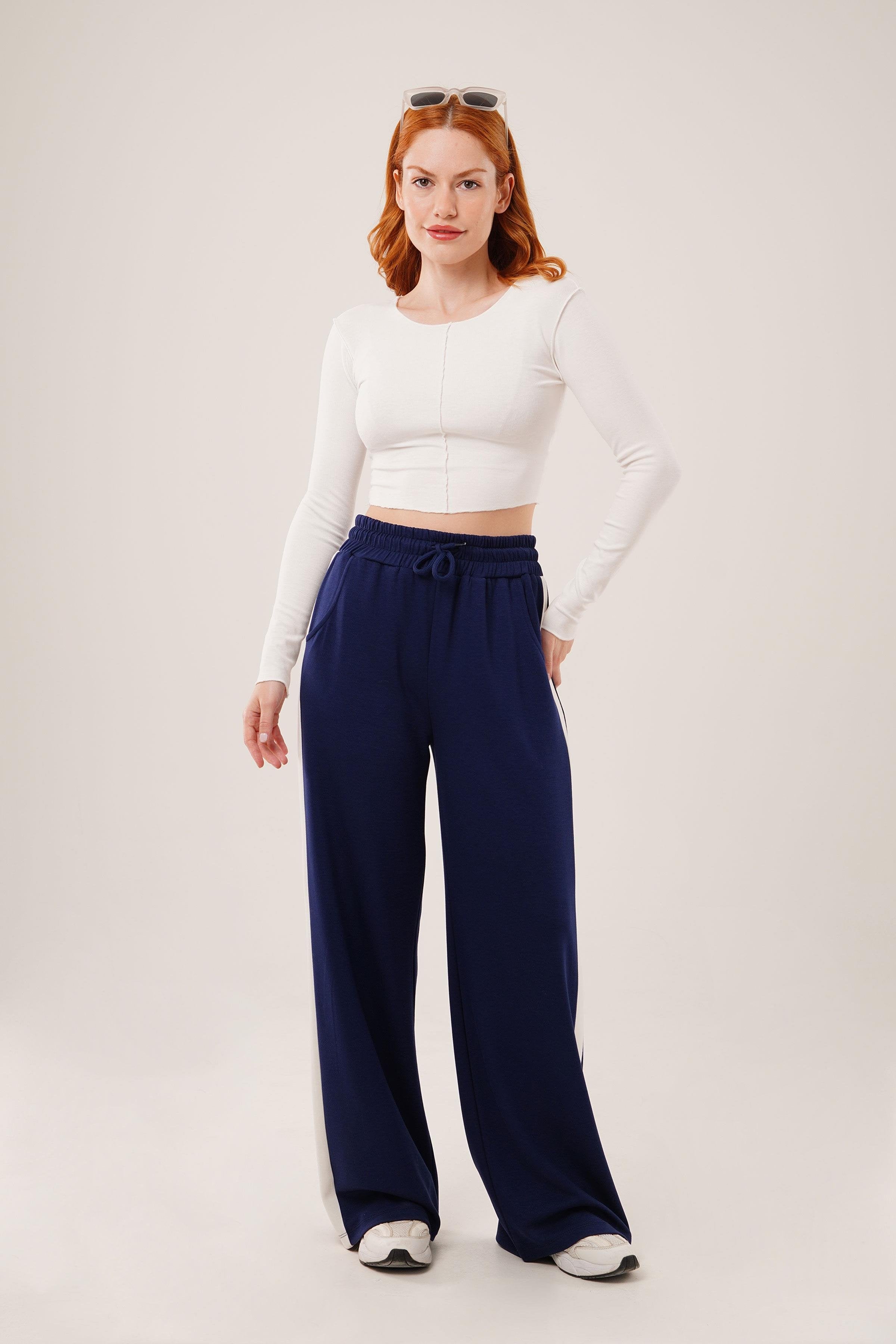 Ters Dikişli Basic Toptan Beyaz Body Bluz
