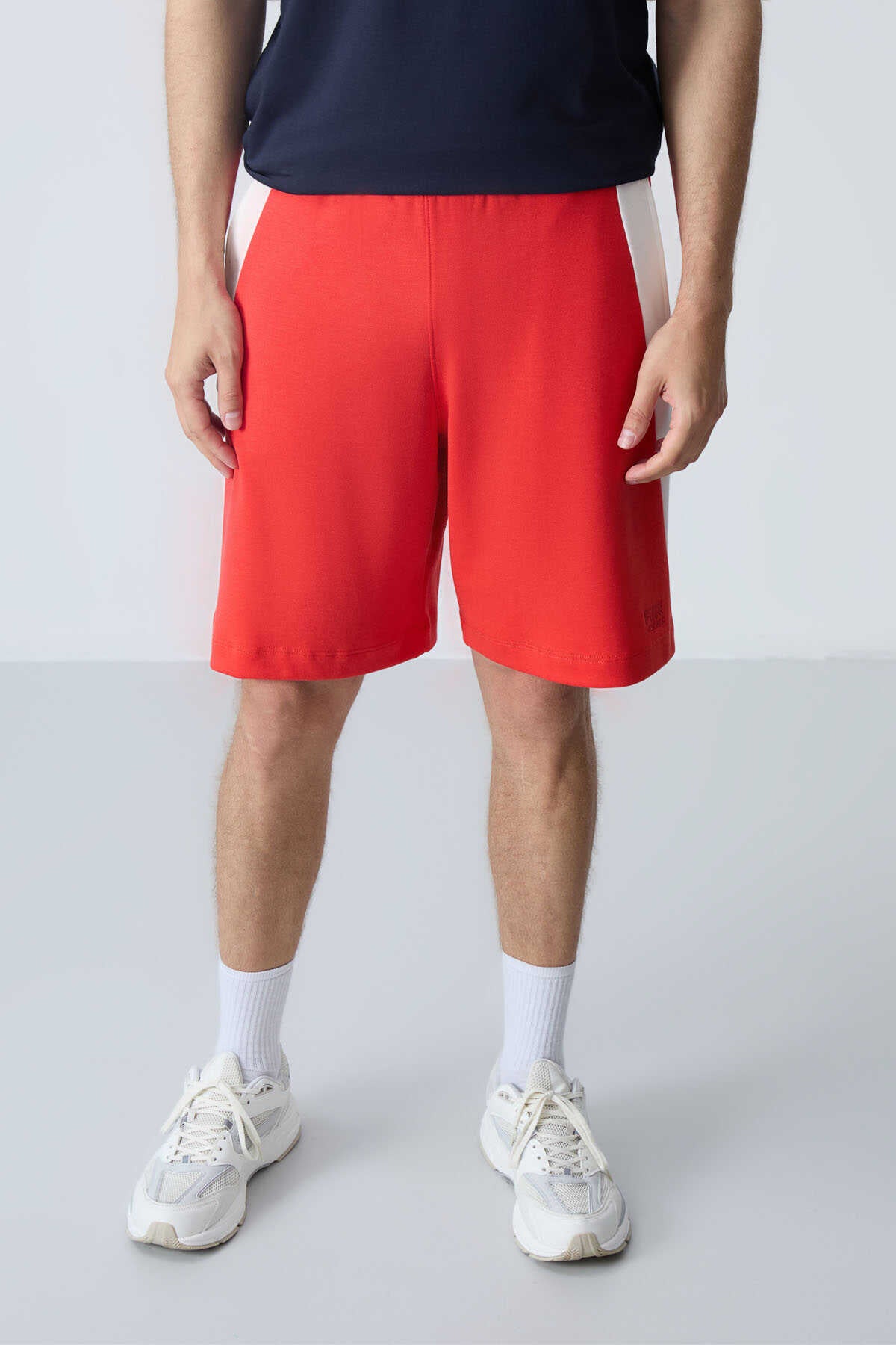 Tommylife Toptan Comfort Fit Basic Erkek Şort 81280 Siyah