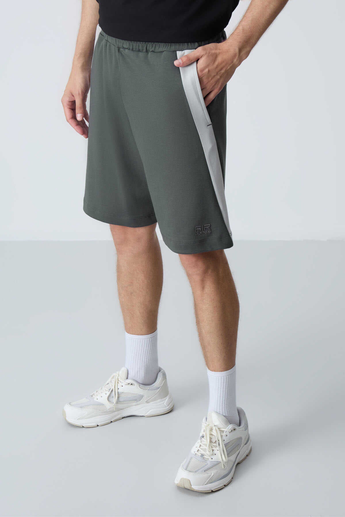 Tommylife Toptan Comfort Fit Basic Erkek Şort 81280 Siyah