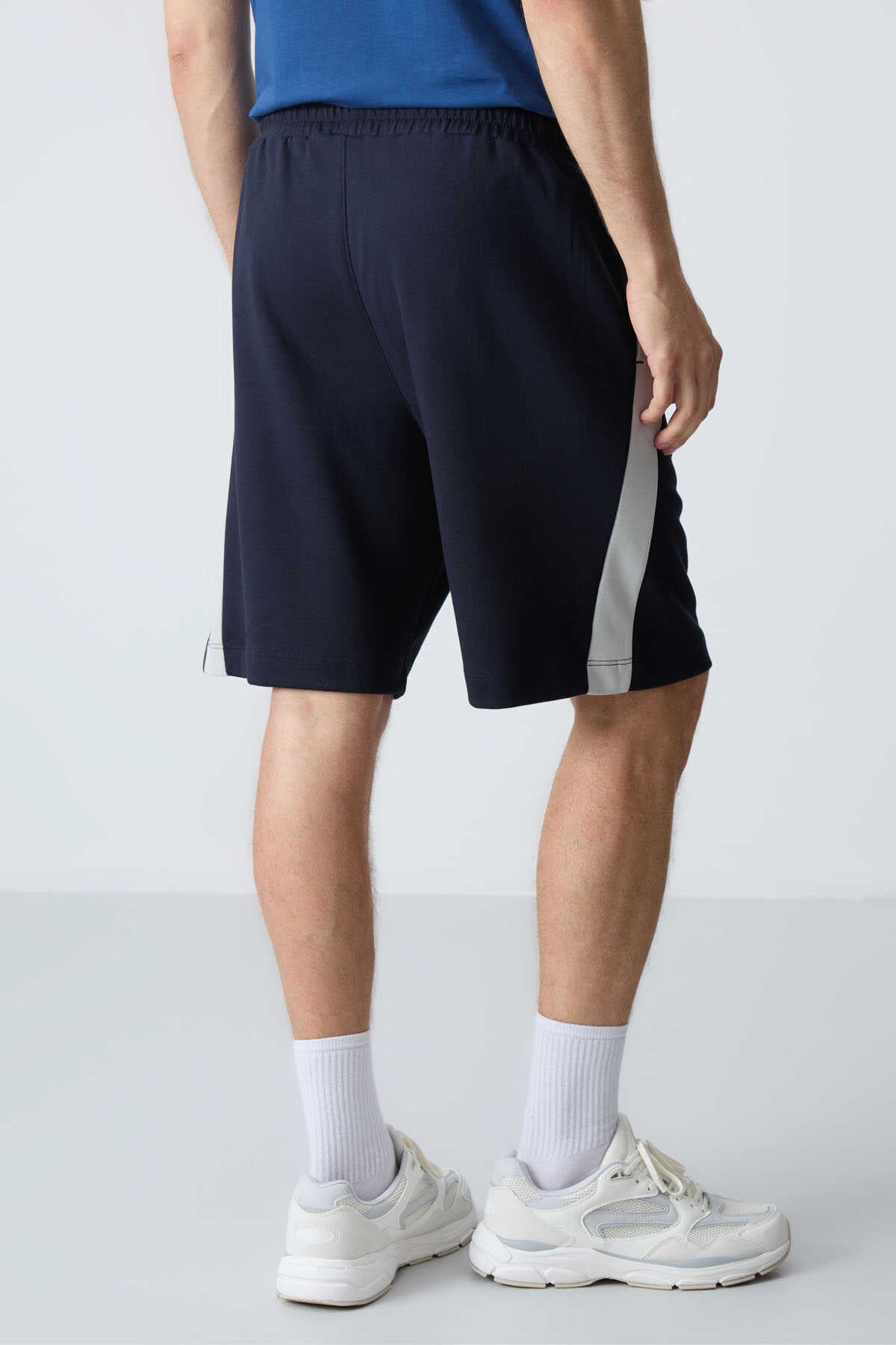 Tommylife Toptan Comfort Fit Basic Erkek Şort 81280 Siyah