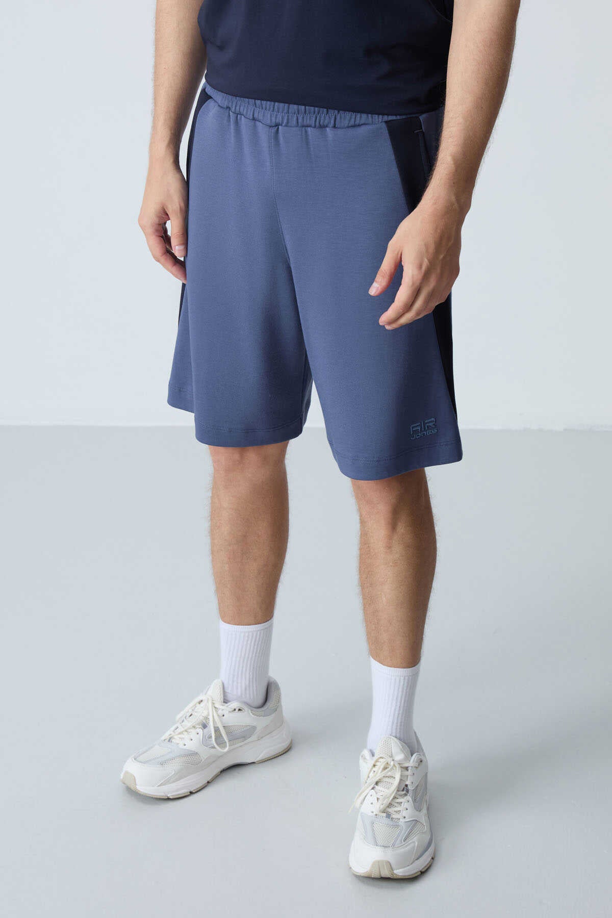 Tommylife Toptan Comfort Fit Basic Erkek Şort 81280 Siyah