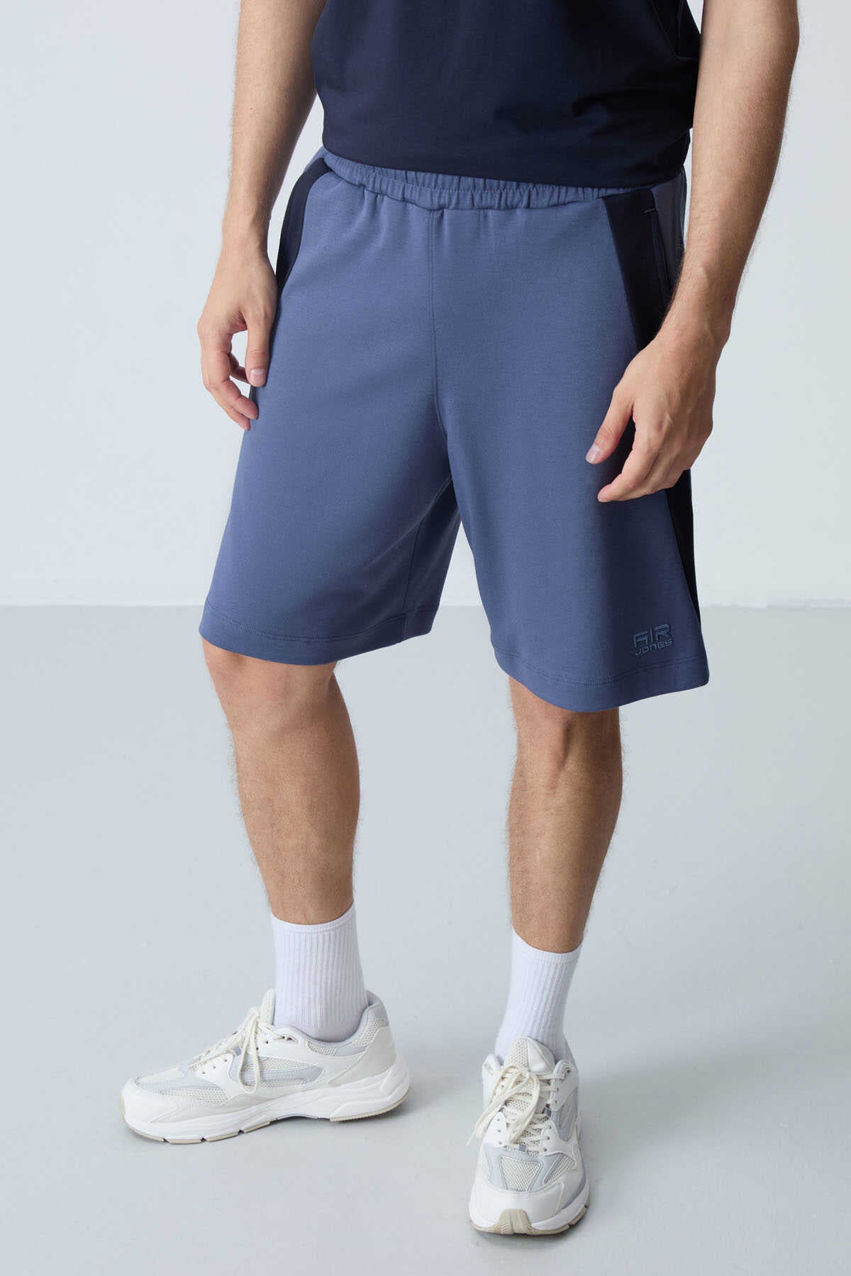 Tommylife Toptan Comfort Fit Basic Erkek Şort 81280 Siyah